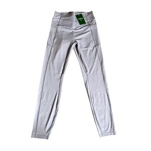 Halara Women Scrunch Butt Crossover High Waist 7/8 Leggings Gray Small  7/8 NWT